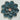 Metal Blue Flower Wall Art - Craftkriti