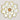Metal Decorative White Flower Wall Art - Craftkriti