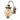 Golden colour beautiful mosaic wall lamp - Craftkriti