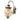 Golden colour beautiful mosaic wall lamp - Craftkriti