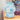 Blue glass traditional mosaic table lamp - Craftkriti