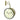 Golden metal antique railway wall clock - Craftkriti