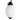 White mosaic glass pendant ceiling lamp - Craftkriti