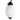 White mosaic glass pendant ceiling lamp - Craftkriti