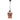 Orange glass mosaic contour pendant ceiling lamp - Craftkriti