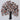 Orange Metal Leaf Tree Wall Art - Craftkriti