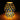 Blue multicoloured glass table lamp - Craftkriti