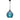 Blue glass paradise pendant ceiling lamp - Craftkriti