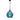 Blue glass paradise pendant ceiling lamp - Craftkriti