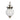 White beads leafs mosaic wall lamp - Craftkriti