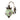 Green Mosaic glass wall lamp - Craftkriti
