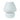 White glass handmade mushroom table lamp - Craftkriti