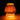 Red glass traditional mushroom table lamp - Craftkriti