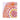 Orange mosaic glass kala kriti table lamp - Craftkriti
