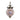 Big doubles Mosaic glass wall lamp - Craftkriti