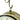 Golden metal antique railway wall clock - Craftkriti