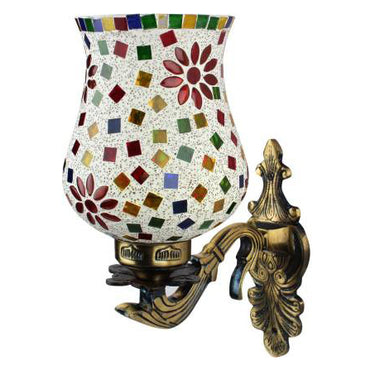 Beautiful borka glass wall lamp - Craftkriti