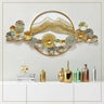 Hill Circle Dome Metal Wall Art - Craftkriti