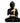 Katora Budha Black Statue