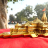 9 inch Ram Mandir Table Decor Polyresin Showpiece - Craftkriti