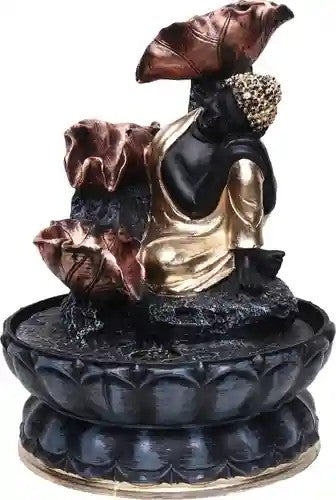 Resting Buddha 11 inch Water Fountain Table Decor Showpiece