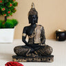 Multicolour 9 inch Samadhi Buddha Table Decor Showpiece - Craftkriti