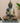 Orange 9 inch Samadhi Buddha Table Decor Showpiece