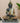 Orange 9 inch Samadhi Buddha Table Decor Showpiece