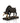 Black Bull Table Decor Polyresin Showpiece