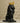 Black Sitting Lion Table Decor Showpiece - Craftkriti