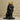 Black Sitting Lion Table Decor Showpiece - Craftkriti