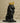 Black Sitting Lion Table Decor Showpiece