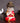 Red Happy Monk Table Decor Polyresin Showpiece