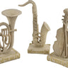 Three Musical Instruments Table Decor Showpiece - Craftkriti