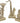Three Musical Instruments Table Decor Showpiece