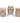 Set Of Three Owls Table Decor Showpiece