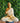 Cream Colour Buddha Polyresin Statue
