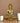 Golden 9 inch Samadhi Buddha Table Decor Showpiece