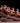 Brown Seven Horses Table Decor Showpiece