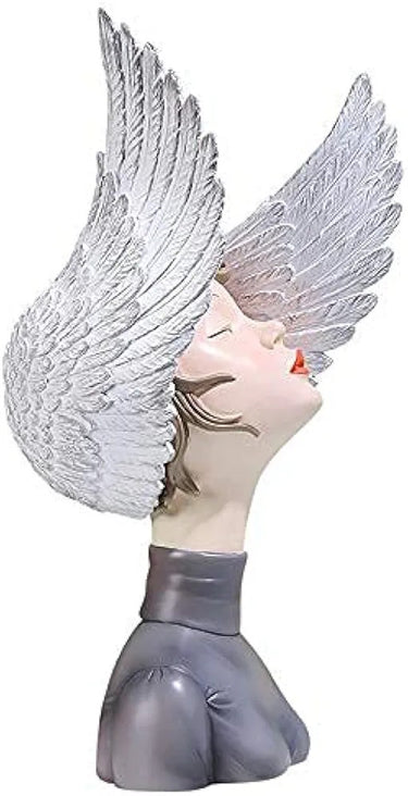 Wing Girl Figurine Table Decor Showpiece