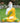 Yellow Mor Pankh Buddha Polyresin Statue