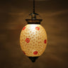 Golden glass mosaic pendant Ceiling Lamp - Craftkriti