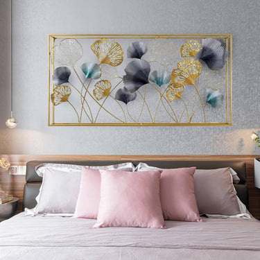 Double Frame Metal Wall Art