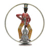 Metal Multicolour Guitar Man Table Decor - Craftkriti