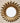 Golden Scone Panni Metal Wall Mirror
