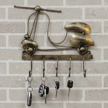 Metal Scooter Wall Hook - Craftkriti