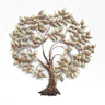 Multicolour Metal Tree Wall Decor Led Wall Art - Craftkriti