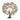 Multicolour Metal Tree Wall Decor Led Wall Art - Craftkriti