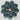 Metal Blue Flower Wall Art - Craftkriti