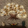 Metal tree LED wall art - Craftkriti